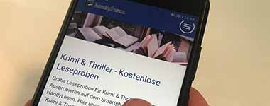 Bücher lesen am Handy